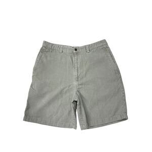 Vintage Tommy Hilfiger Dad Shorts Mens 36 Gray Corduroy Hipster Preppy 90s Y2K